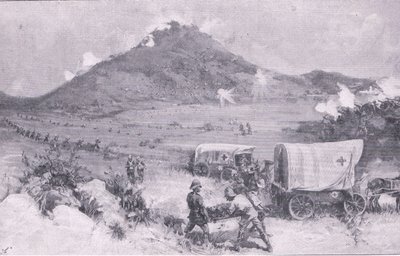 A Batalha de Graspan (litho) de Joseph Finnemore