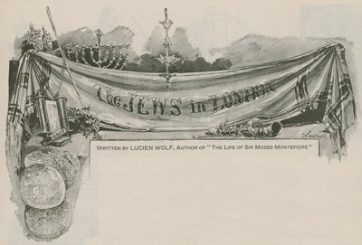 Os judeus de Londres por Lucien Wolf de Joseph Finnemore
