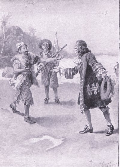 Atirou seus braços para o exterior e se aproximou para me abraçar (litho) de Joseph Finnemore