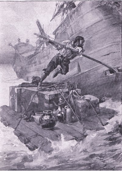 Com esta carga eu coloco no mar (litho) de Joseph Finnemore