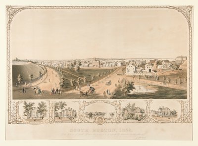 Sul de Boston, 1859 de Joseph Foxcroft Cole