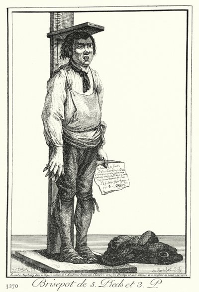 Um Crackpot de 1,80 m (gravura) de Joseph Franz von (after) Goez