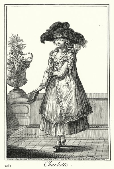 Charlotte (gravura) de Joseph Franz von (after) Goez