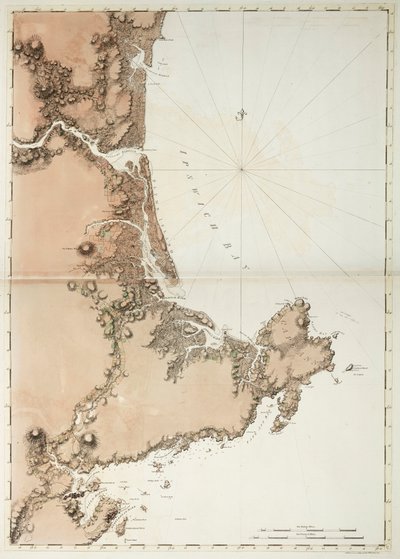 Baía de Ipswich e Cape Ann de Joseph Frederick Wallet DesBarres