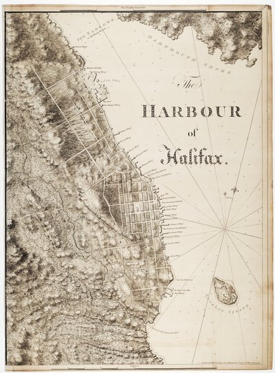 O porto de Halifax de Joseph Frederick Wallet DesBarres