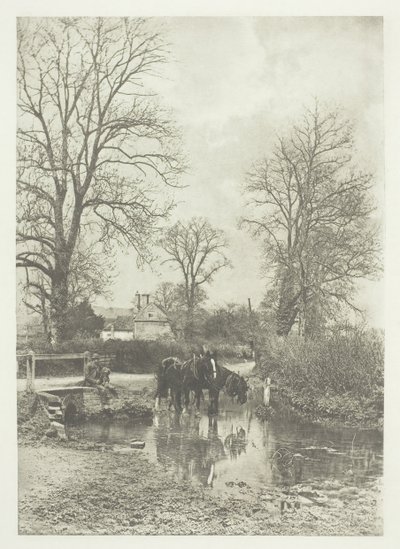 Sleepy Hollow, c. 1889, impresso em 1889. de Joseph Gale