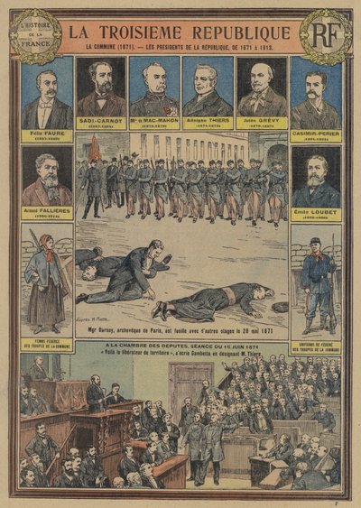 A Terceira República Francesa: a Comuna de Paris (1871) e os Presidentes da República de Joseph Girard