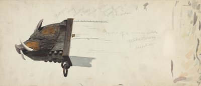 Escultura: Cabeça de Javali de Joseph Goldberg