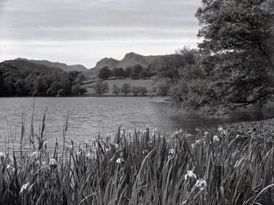 Vista para o outro lado do Loughrigg Tarn de Joseph Hardman