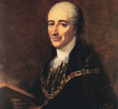 Retrato de Maximilian Joseph Conde von Montgelas 1759-1838, 1806. de Joseph Hauber after