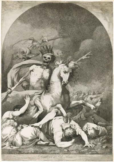 Morte num cavalo pálido de Joseph Haynes