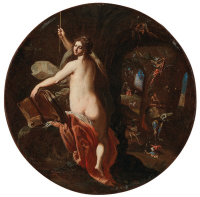 Cena de bruxa. de Joseph Heintz the Younger