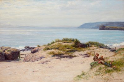 Sob os Sandhills (óleo sobre tela) de Joseph Henderson