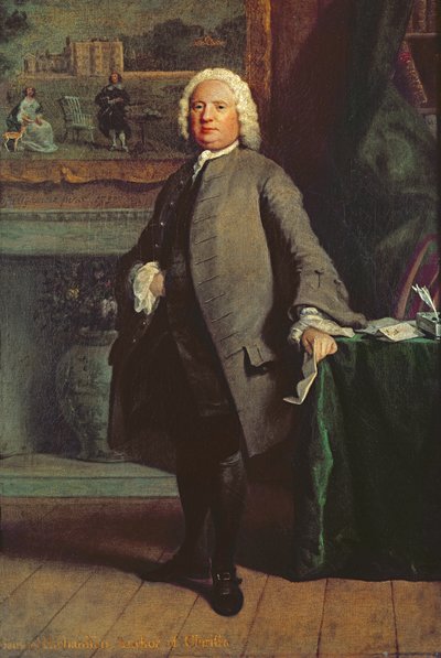 Retrato de Samuel Richardson (1689-1761) 1750 de Joseph Highmore
