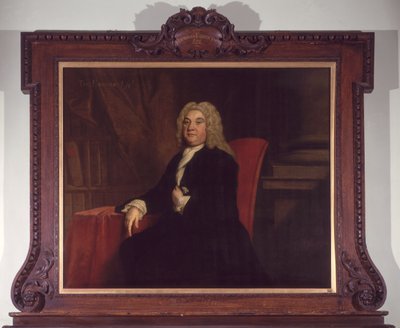Retrato de Thomas Emerson (d.1745), um governador do Foundling Hospital, 1731 de Joseph Highmore