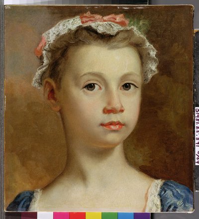 Esboço de uma jovem garota, c.1730-40 de Joseph Highmore