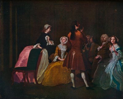 A família Harlowe, de Samuel Richardsons Clarissa, c1745 de Joseph Highmore