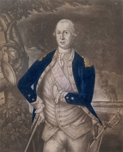 Sua Excelência George Washington Esq-r., ca. 1777 de Joseph Hiller