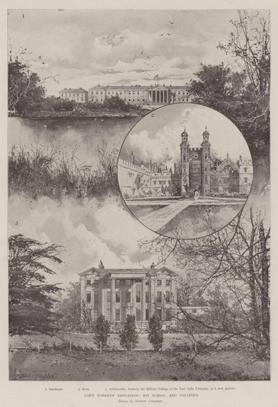Educação de Lord Roberts, sua escola e faculdades de Joseph Holland Tringham