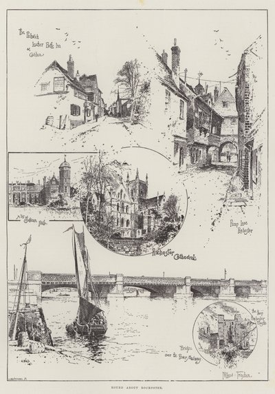 Rodada sobre Rochester de Joseph Holland Tringham