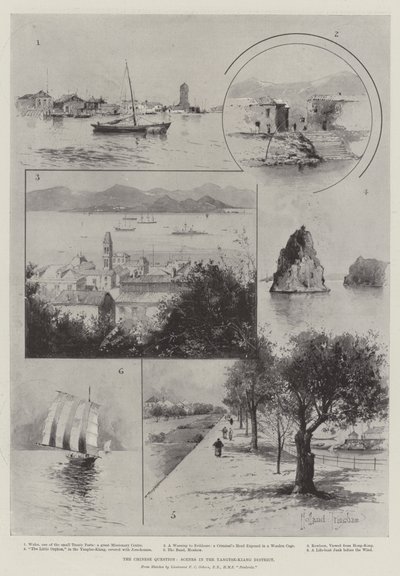 A Questão Chinesa, Cenas no Distrito de Yangtse-Kiang de Joseph Holland Tringham