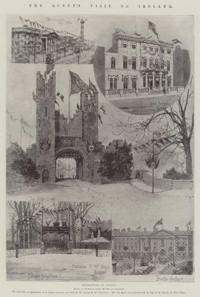 A visita da rainha à Irlanda de Joseph Holland Tringham