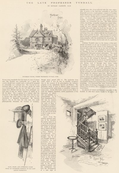 O falecido professor Tyndall de Joseph Holland Tringham