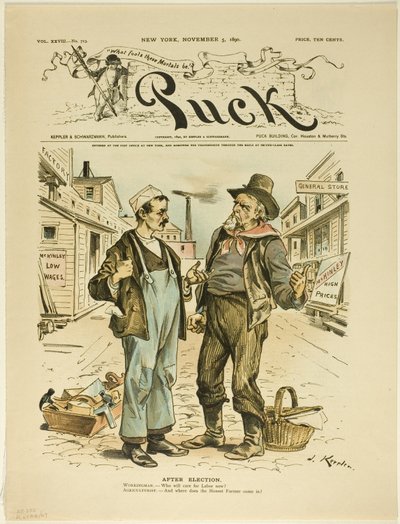 Após as Eleições, de Puck de Joseph Keppler