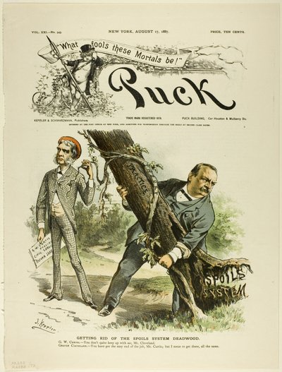 Livrar-se do sistema de despojos Deadwood, de Puck de Joseph Keppler