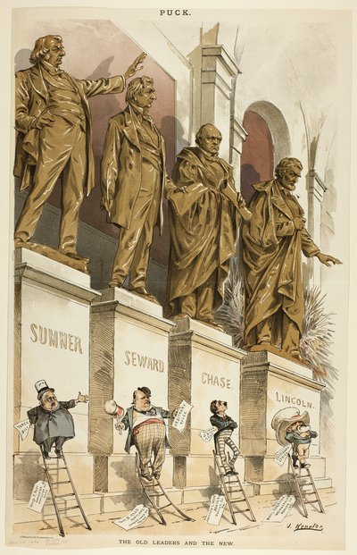 Os antigos líderes e os novos de Joseph Keppler