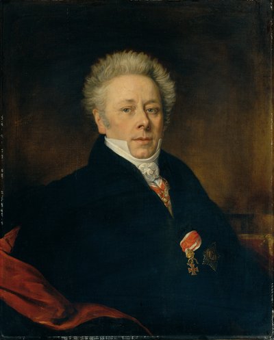 retrato de um cavalheiro de Joseph Krafft