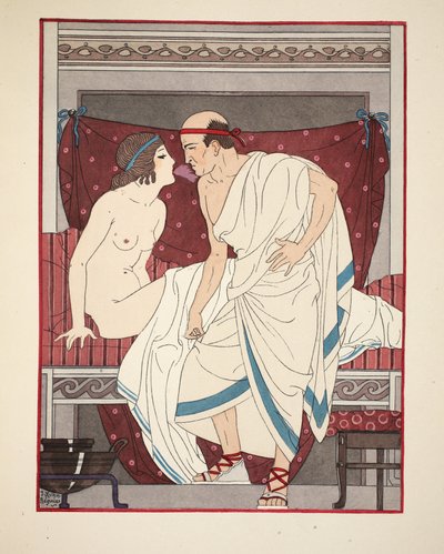 Sopro da Juventude, ilustração de "Os Trabalhos de Hipócrates", 1934 de Joseph Kuhn Regnier