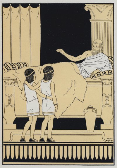 História do rei Procas e seus dois filhos de Joseph Kuhn Regnier