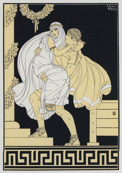 O casamento de Plistinius de Joseph Kuhn Regnier
