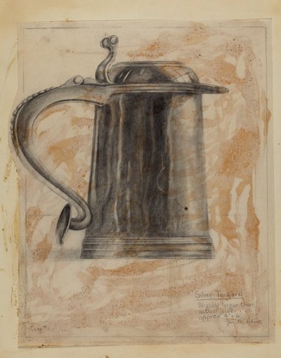 Caneca prateada de Joseph Leboit