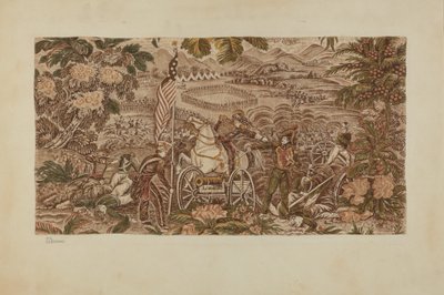 Historical Printed Textile, c. 1939. de Joseph Lubrano
