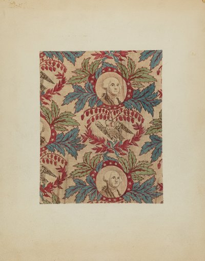 Têxtil Impresso Histórico, c. 1940 de Joseph Lubrano