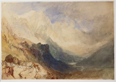 Uma cena no Val d "Aosta de Joseph Mallord William Turner