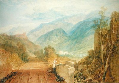 Bonneville, c.1803 (aquarela sobre papel) de Joseph Mallord William Turner