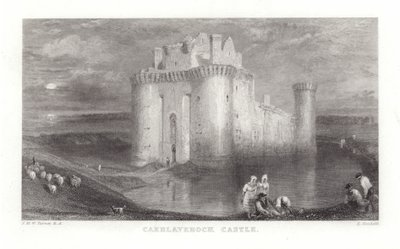 Castelo de Caerlaverock de Joseph Mallord William Turner