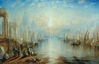 Capriccio, Veneza de Joseph Mallord William Turner
