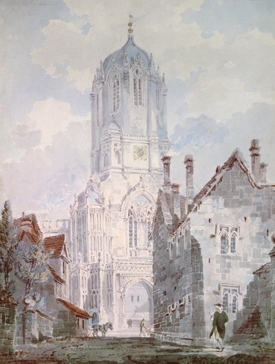 Igreja de Cristo, Oxford, 1795 de Joseph Mallord William Turner