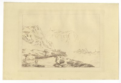 Costa de Yorkshire (gravura) de Joseph Mallord William Turner
