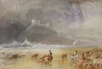 Criccieth Castle, North Wales, cerca de 1835 de Joseph Mallord William Turner