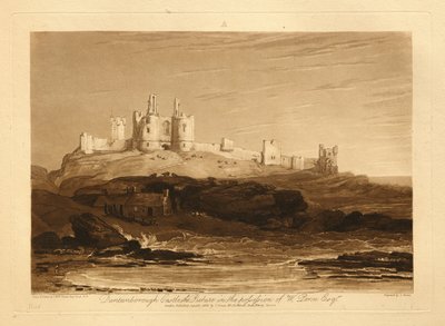 Castelo de Dunstanborough de Joseph Mallord William Turner