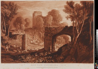 East Gate Winchelsea, Sussex de Joseph Mallord William Turner