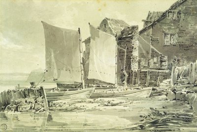 Fisherman&39;s Cottage, Dover de Joseph Mallord William Turner