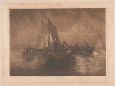 Pesca da solha, Battersea de Joseph Mallord William Turner