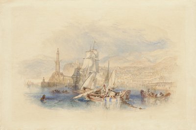 Gênova, c.1832 de Joseph Mallord William Turner