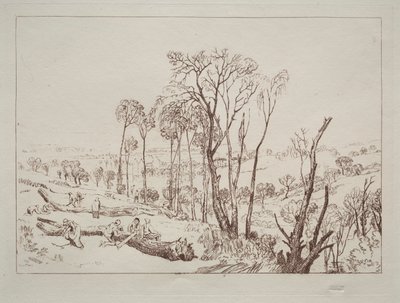 Livro de Estudos: Crowhurst, Sussex de Joseph Mallord William Turner